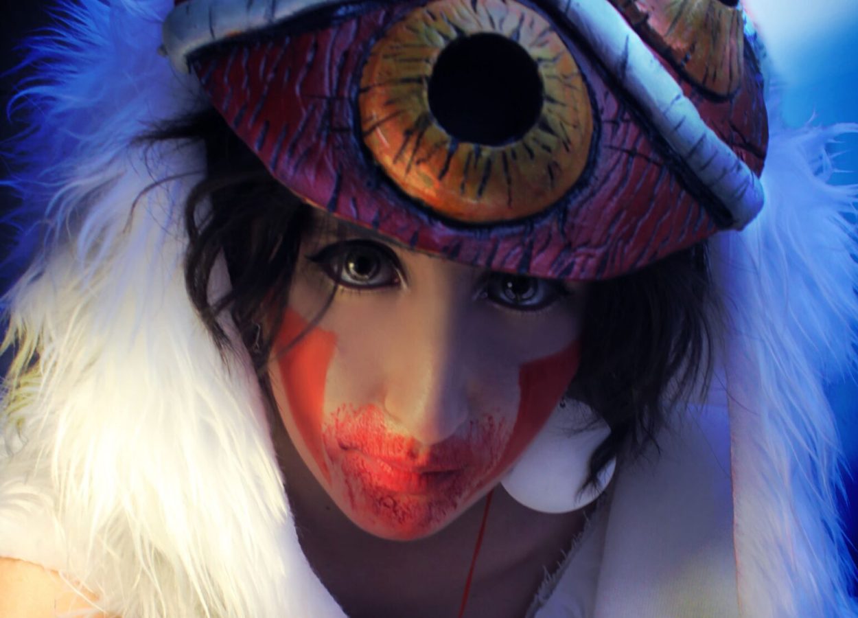 cosplay la princesa mononoke akaneyshirocosplay